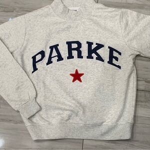 Parke Gray Women's Mockneck Sweatshirt Heritage
